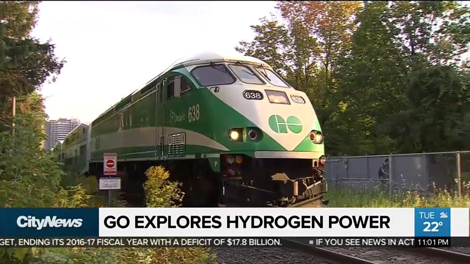 Ontario exploring hydrogen-powered GO trains