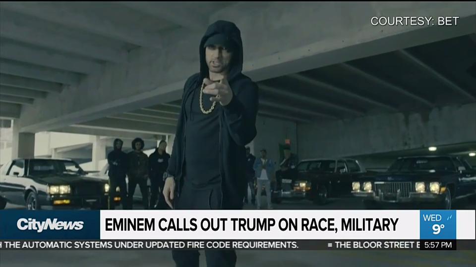 rapper eminem takes aim