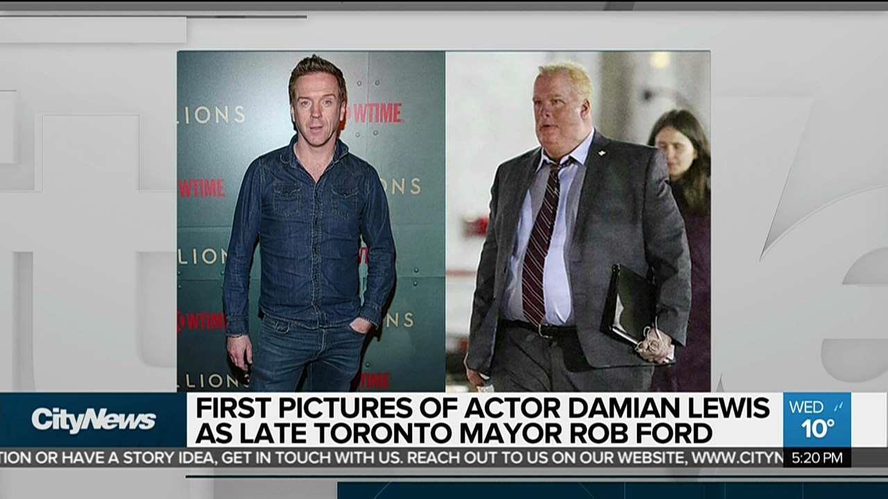 New pictures released of Damian Lewis as Rob Ford