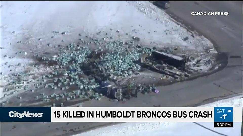 15 Killed In Humboldt Broncos Bus Crash - Video - CityNews Edmonton