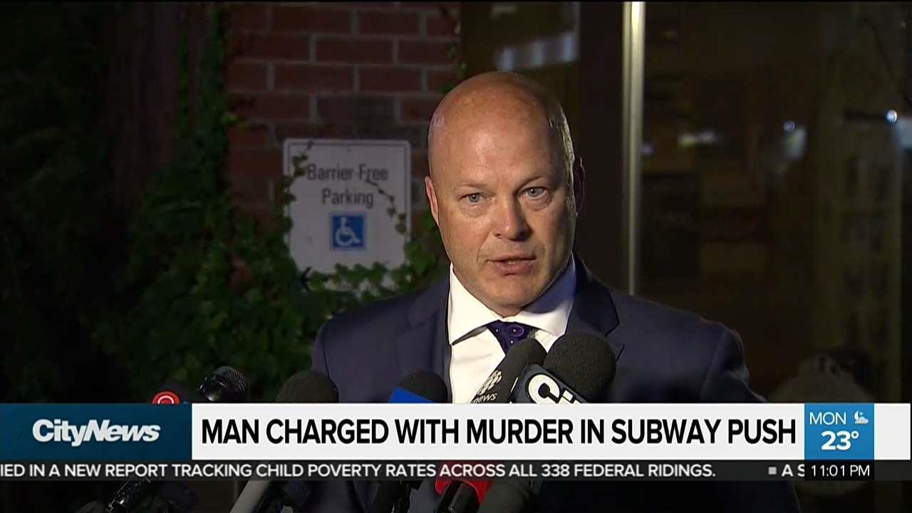 57-year-old man charged with murder in subway death