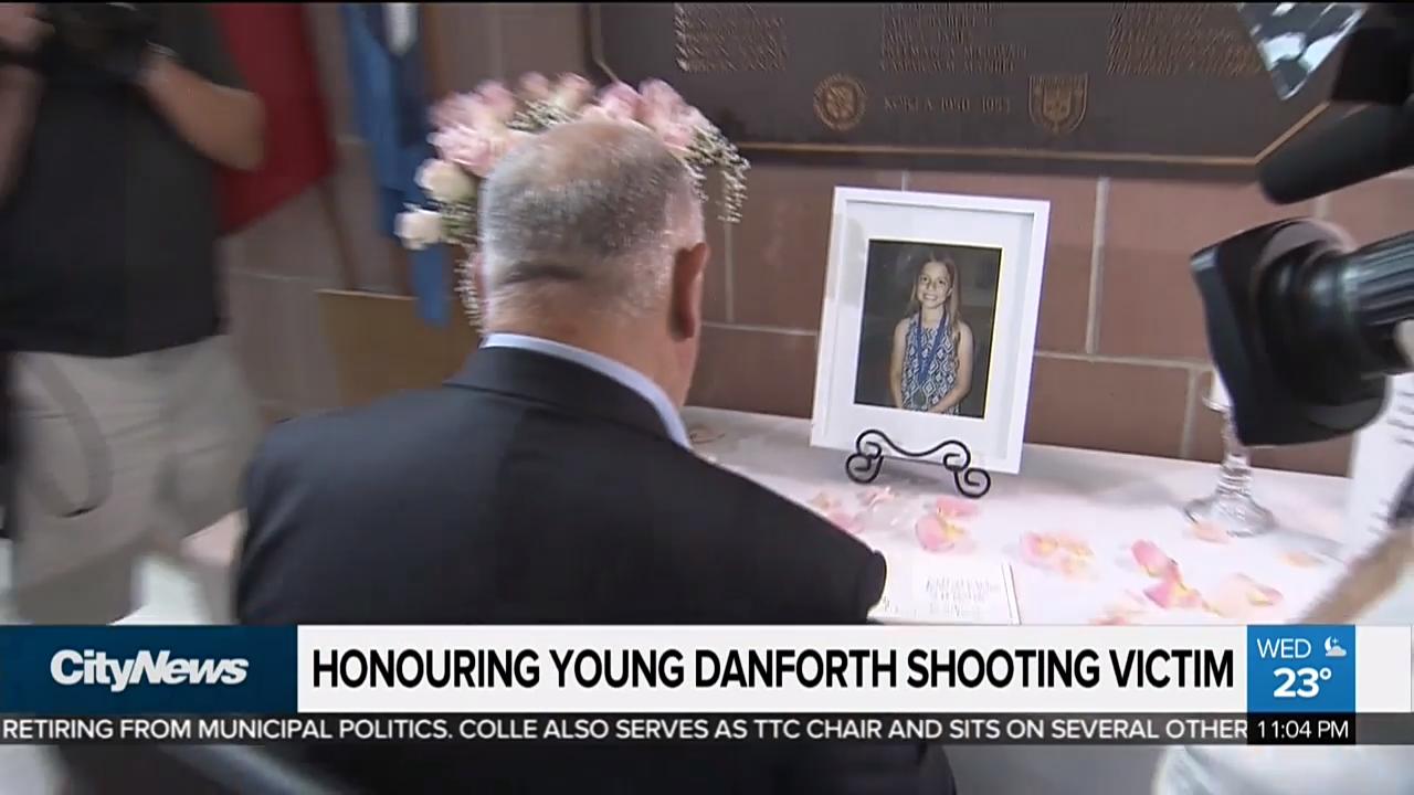 Young victim of Danforth shooting honoured in Markham