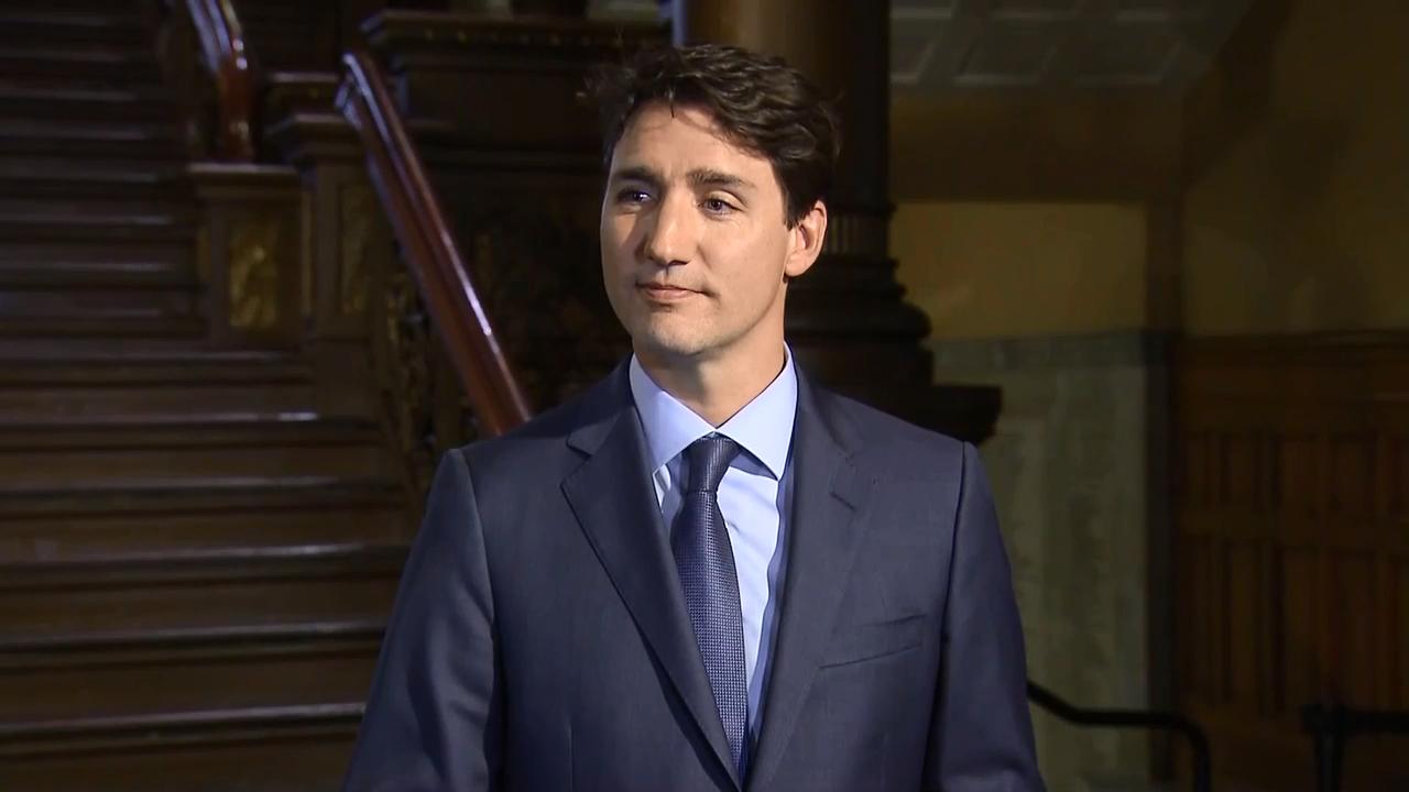 ‘I did not act inappropriately’ Trudeau asked about groping allegations