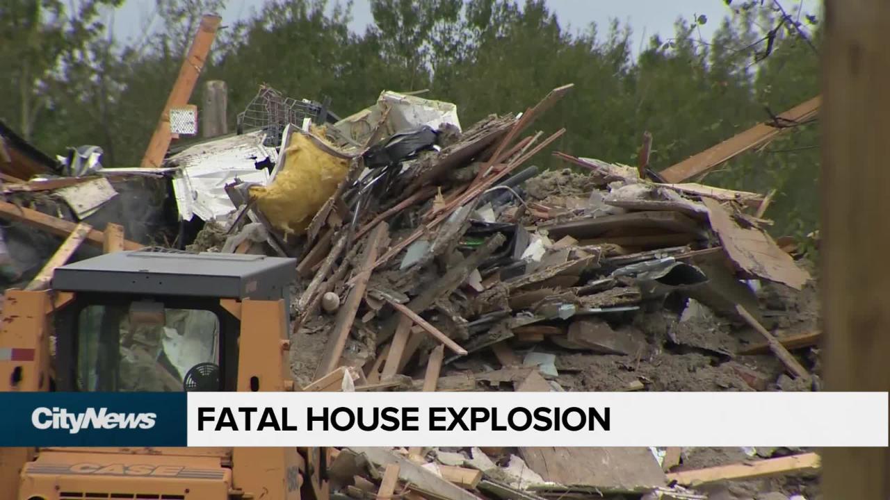 Fatal house explosion Video CityNews Edmonton