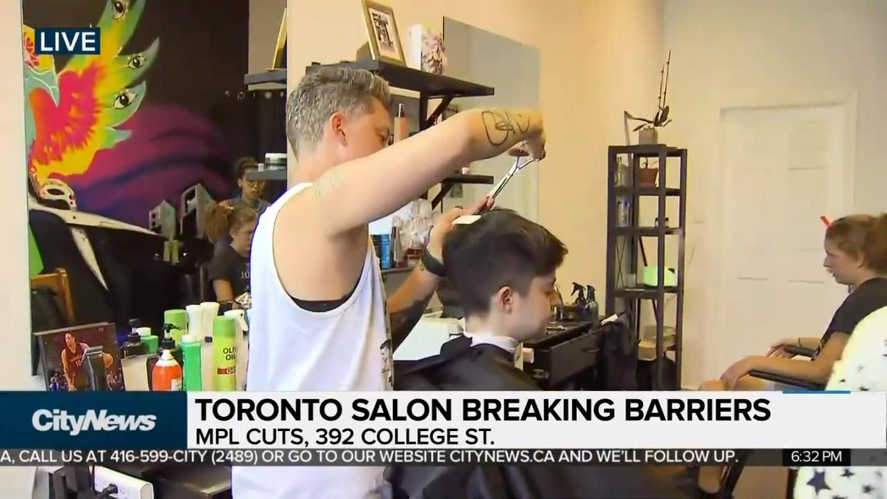 Hair Salon Offering Gender Neutral Cuts