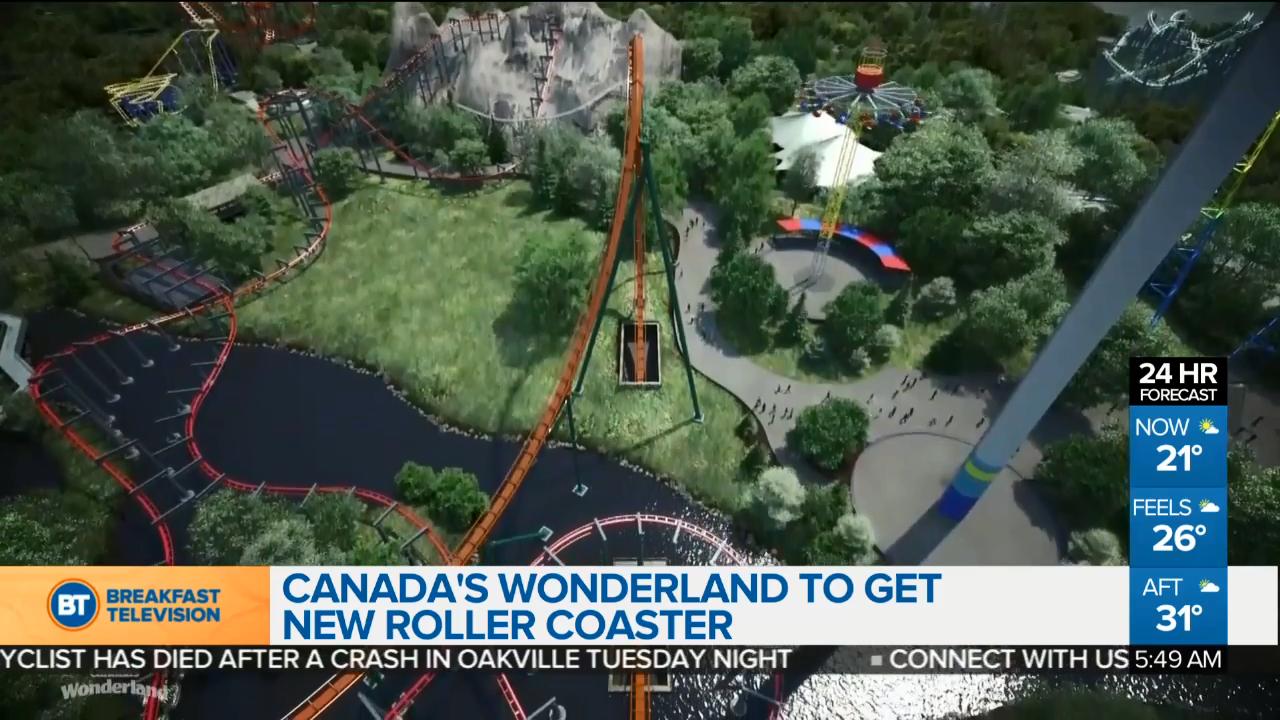 Canada S Wonderland Announces New Roller Coaster