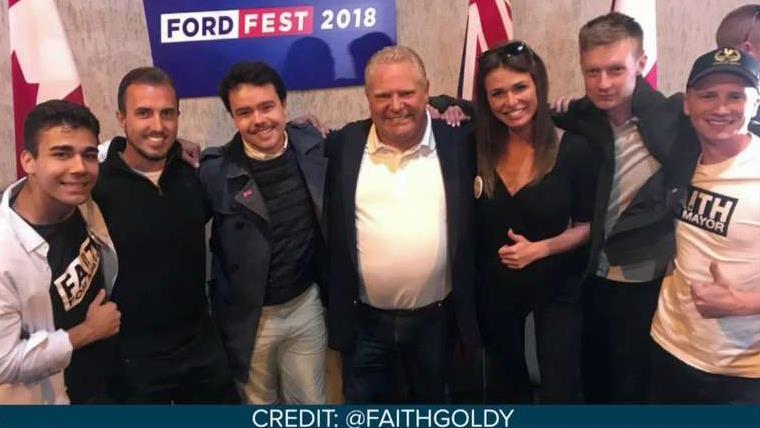 Ford pressed to denounce Faith Goldy in legislature