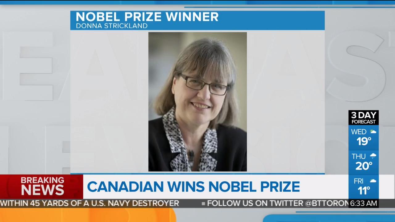 Canadian wins Nobel, police looking for missing man with Autism, and other top stories