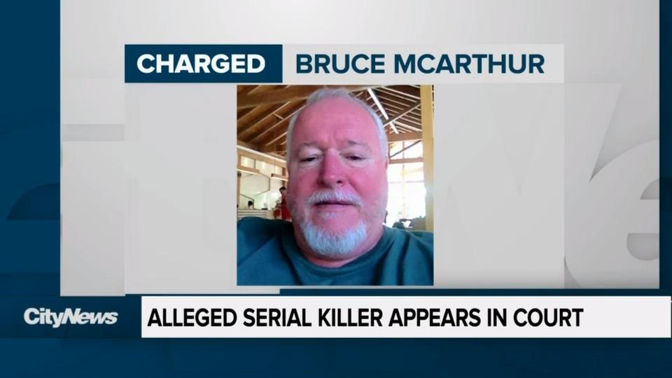 Alleged serial killer Bruce McArthur appears in court