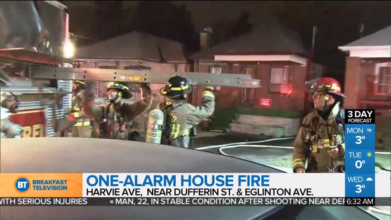 Man in serious condition after house fire