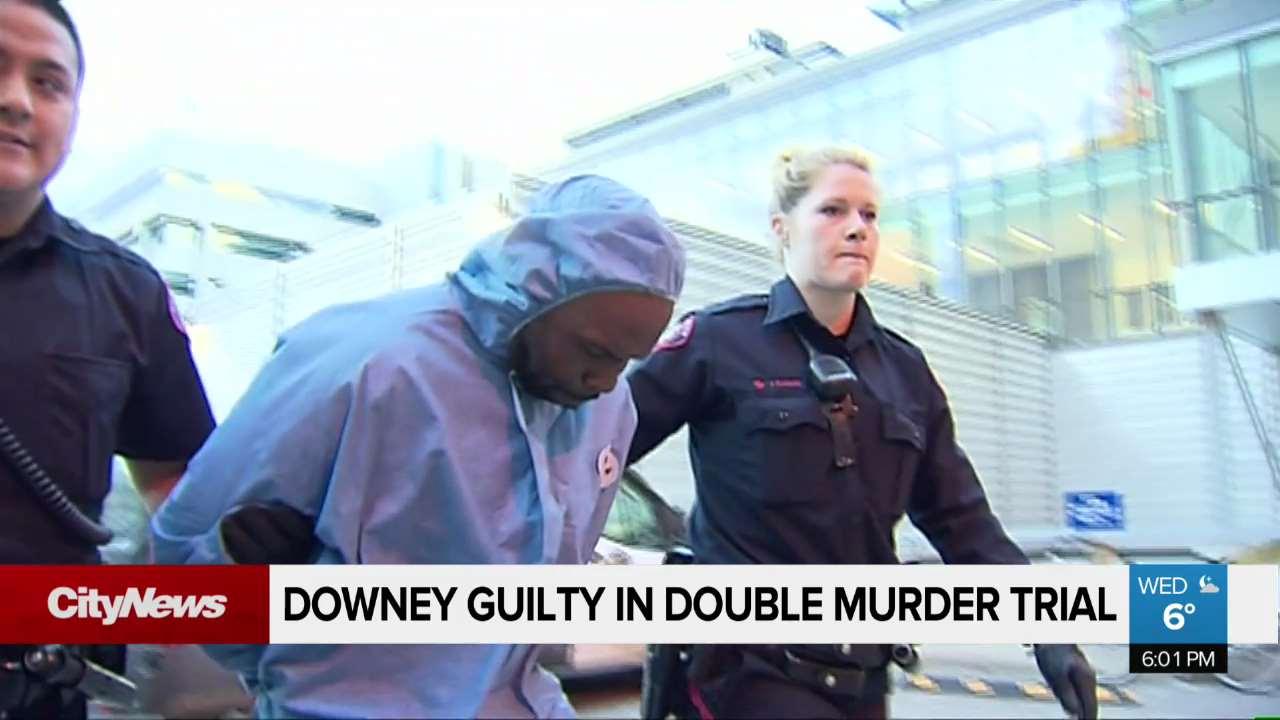 Guilty verdict in Edward Downey double murder trial