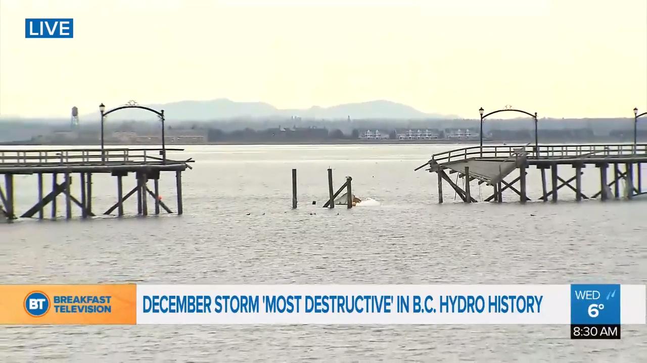 December Storm Most Destructive In B C Hydro History