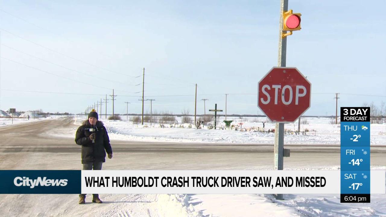 What the Humboldt crash truck driver sawand missed