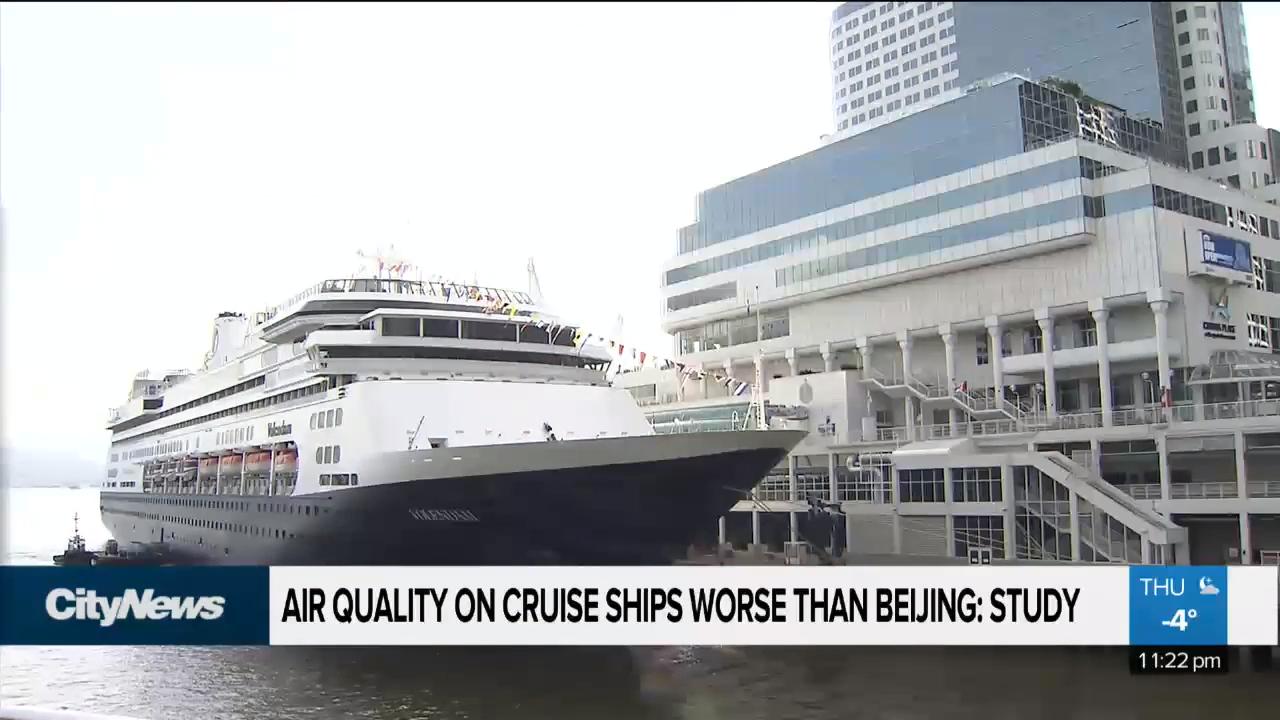 Air Quality On Cruise Liners Not As Clean As Expected