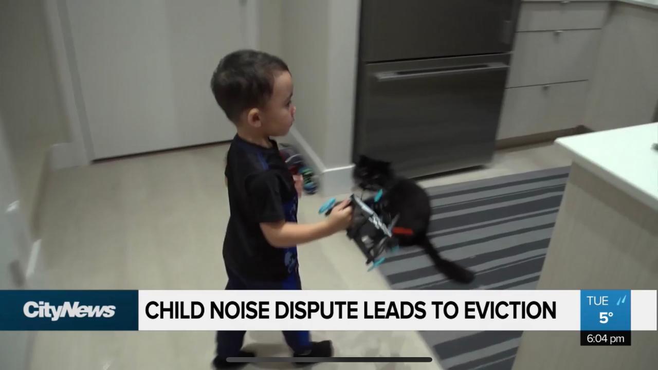 Single Father Son Evicted After Complaints Toddler Too Noisy News 1130