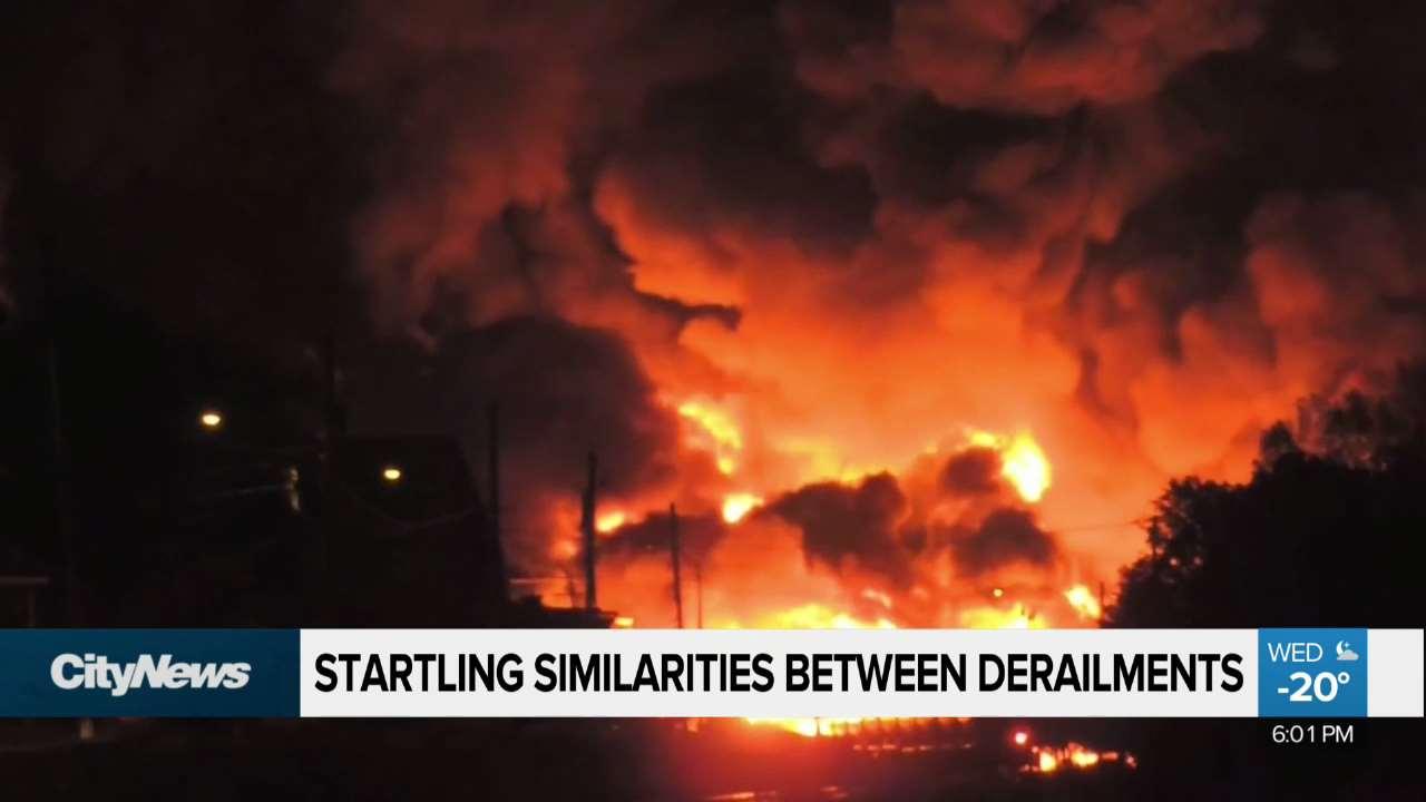 Similarities between Lac-Megantic and Field derailment