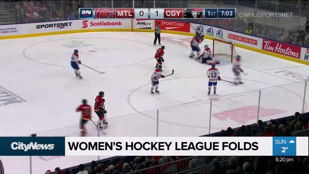 Canadian Women S Hockey League Folds