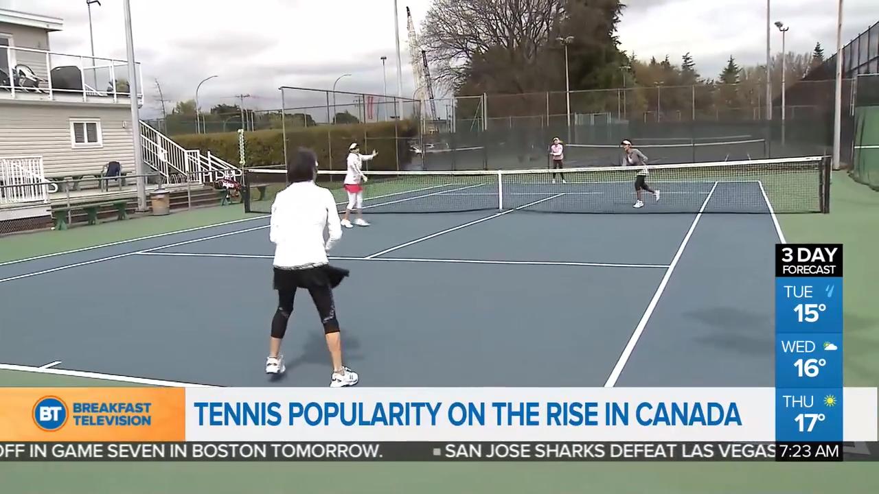 Tennis popularity on the rise in Canada Video CityNews Edmonton