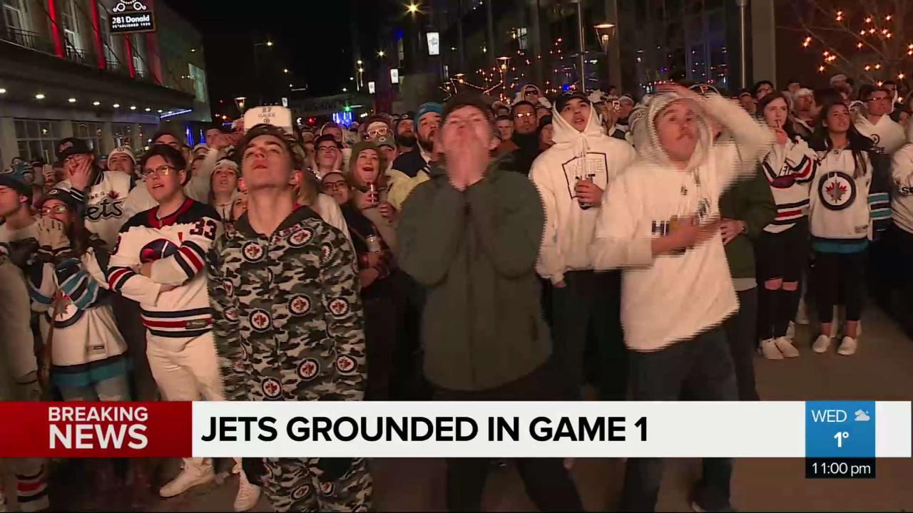 Jets fans react to heartbreaking game one loss.
