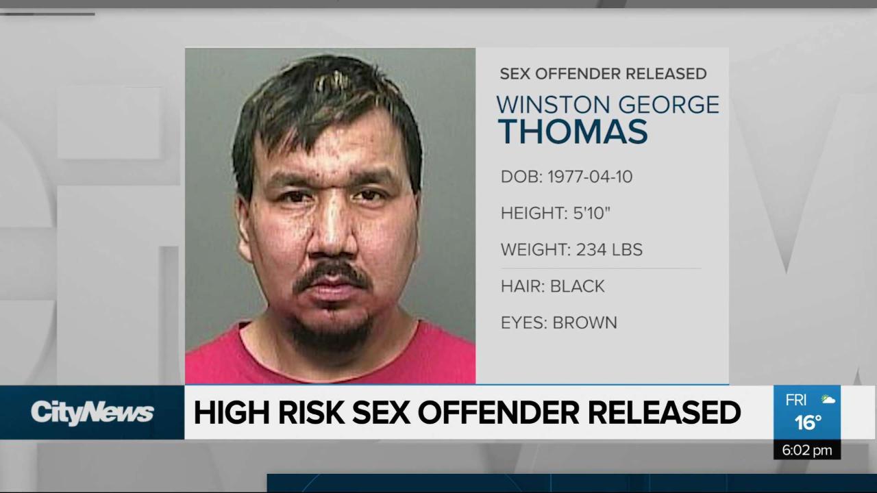 Sex Offender To Be Released To Winnipeg