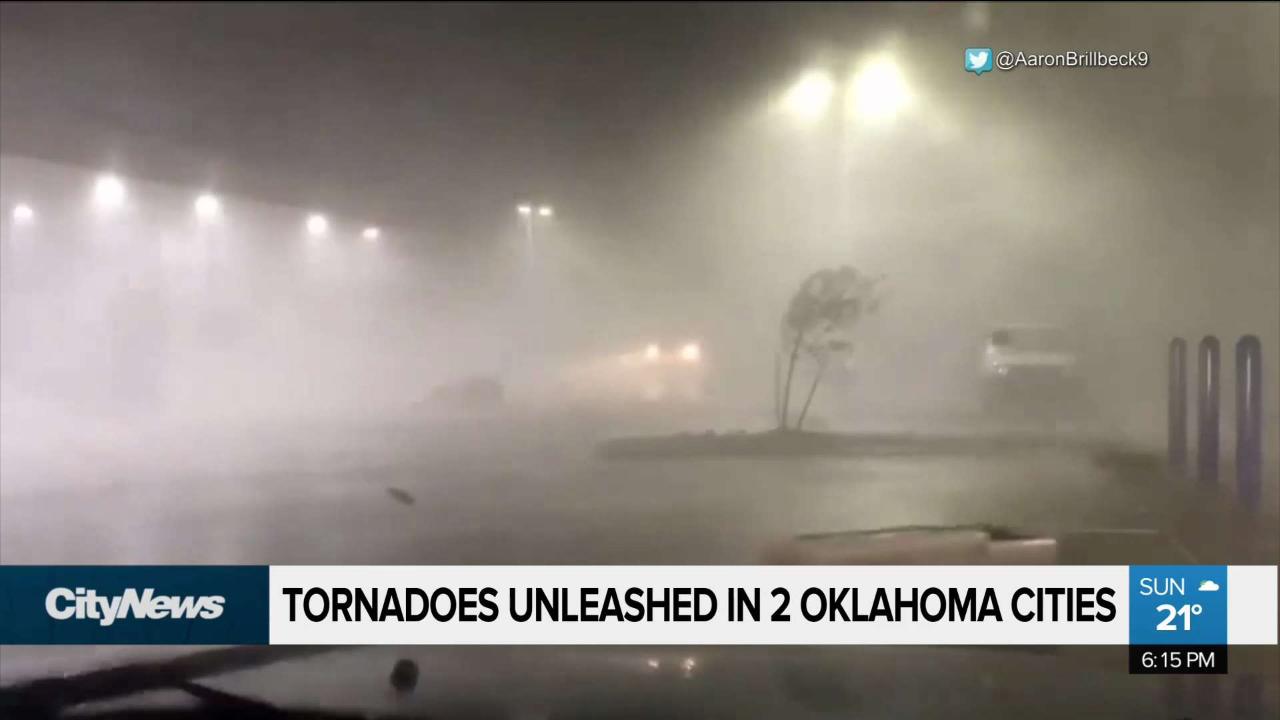 Trail of destruction left in deadly Oklahoma tornadoes