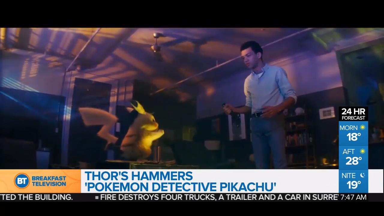 Thors Hammers Pokémon Detective Pikachu Poms
