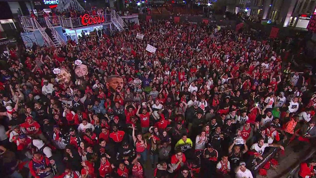 Raptors Fans Confident Ahead Of Game 2