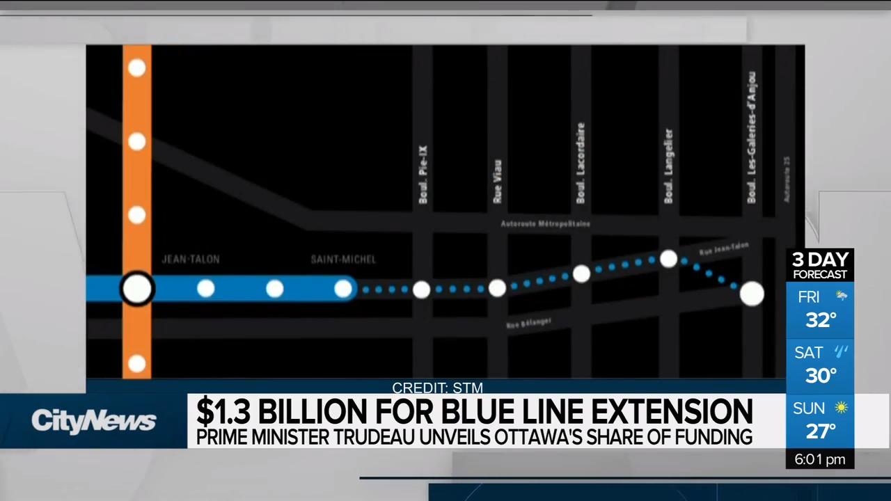 Toronto Blue Line Blue line extension a step closer