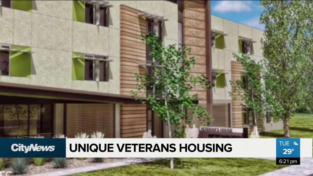 Unique shelter designed for veterans