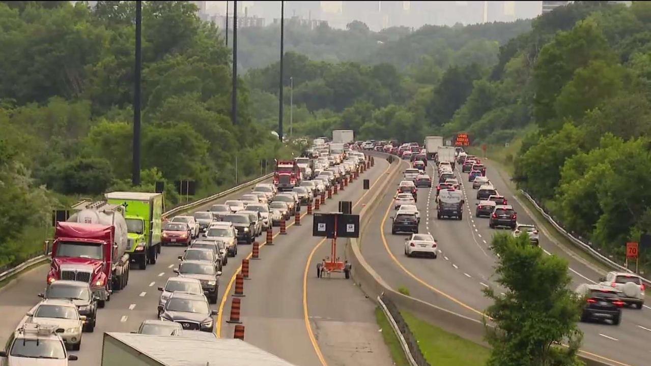 DVP construction ahead of schedule, says the city