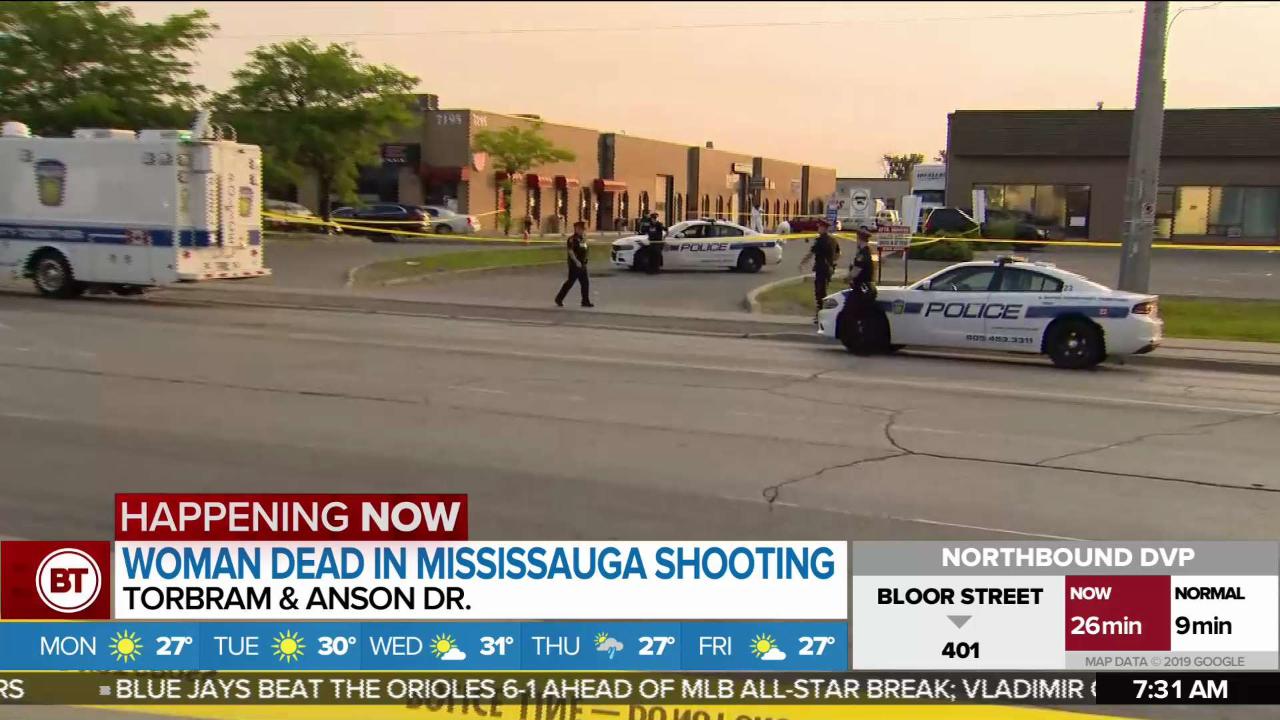 Woman Dead After Shooting In Mississauga