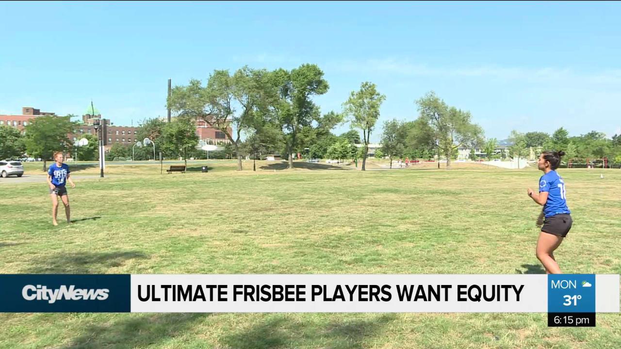 Female Ultimate Frisbee players want equity in their sport