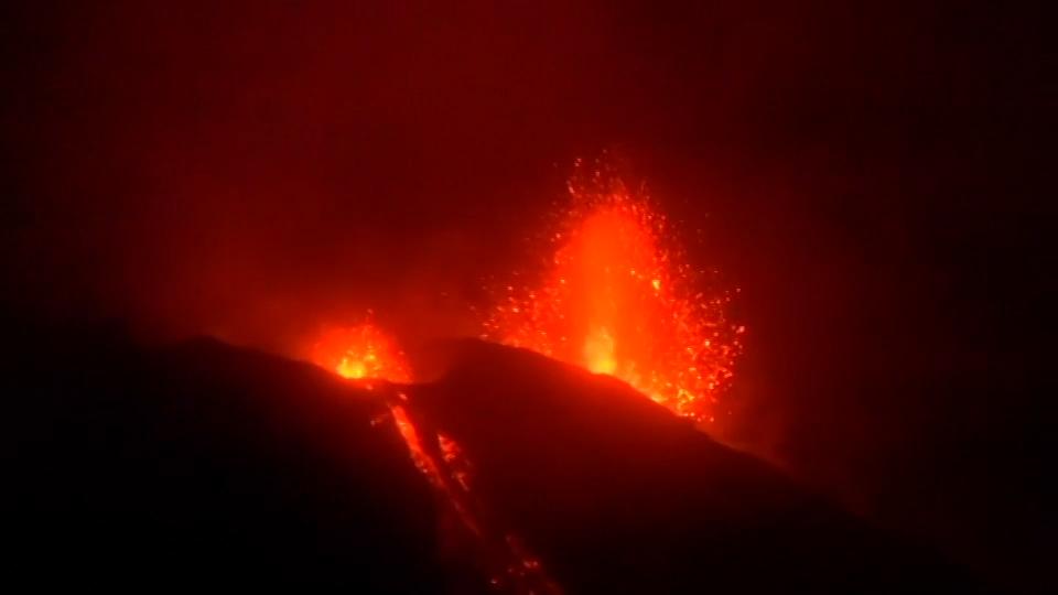 Image result for Italy's Stromboli volcano erupts in 'strong explosion' with lava