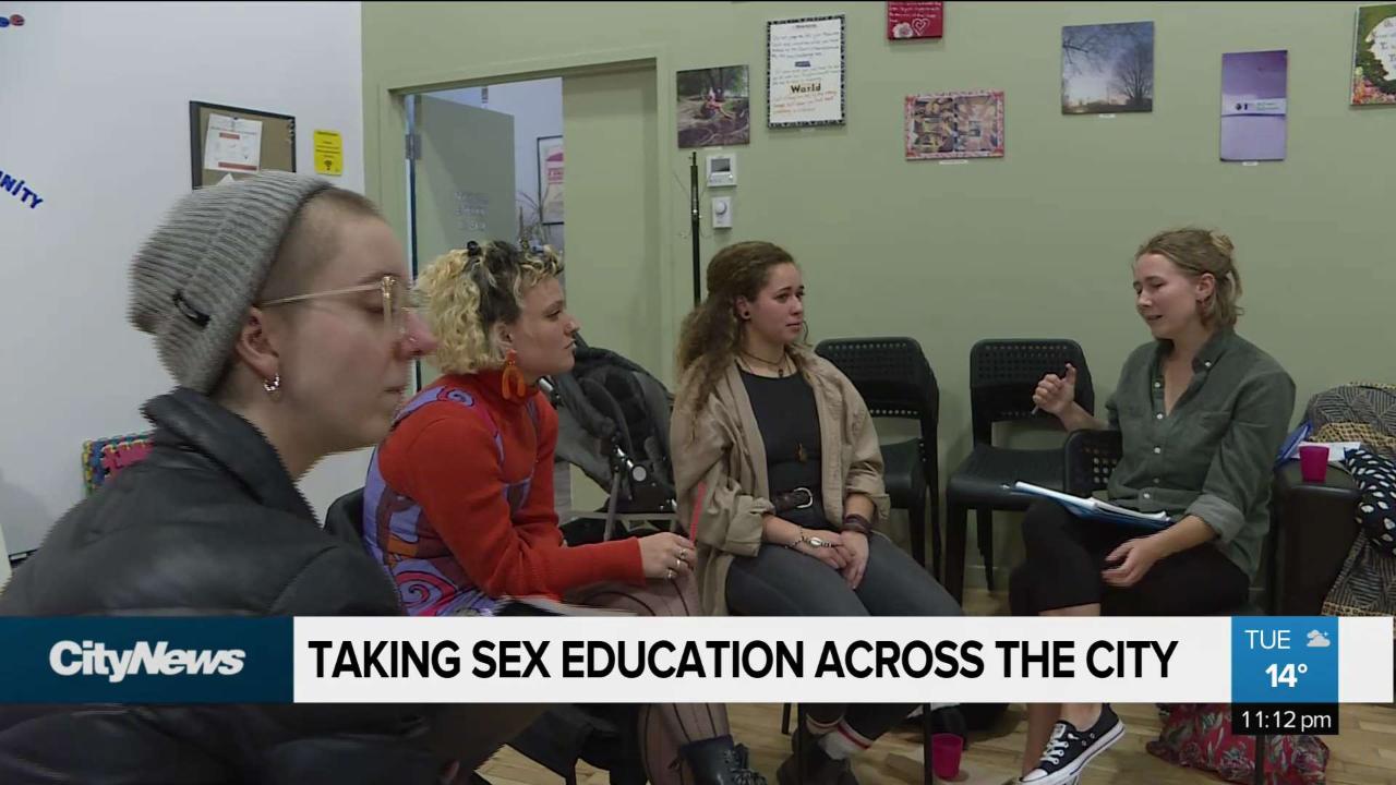 Head And Hands Takes Sex Ed Across Montreal Video Citynews Montreal