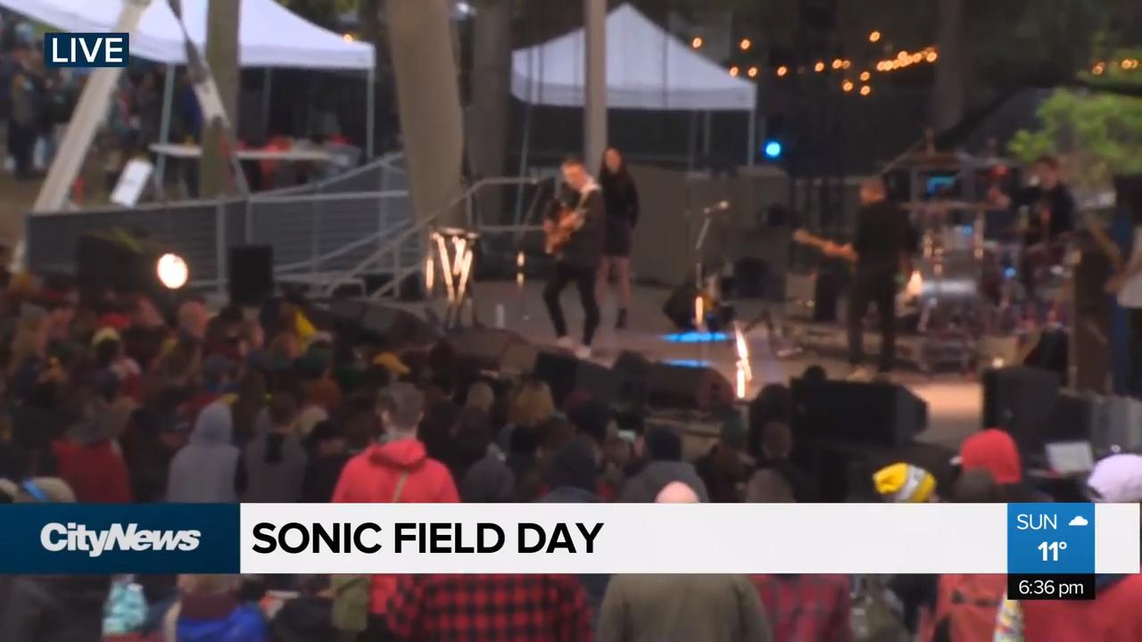 Sonic Field Day Video CityNews Edmonton
