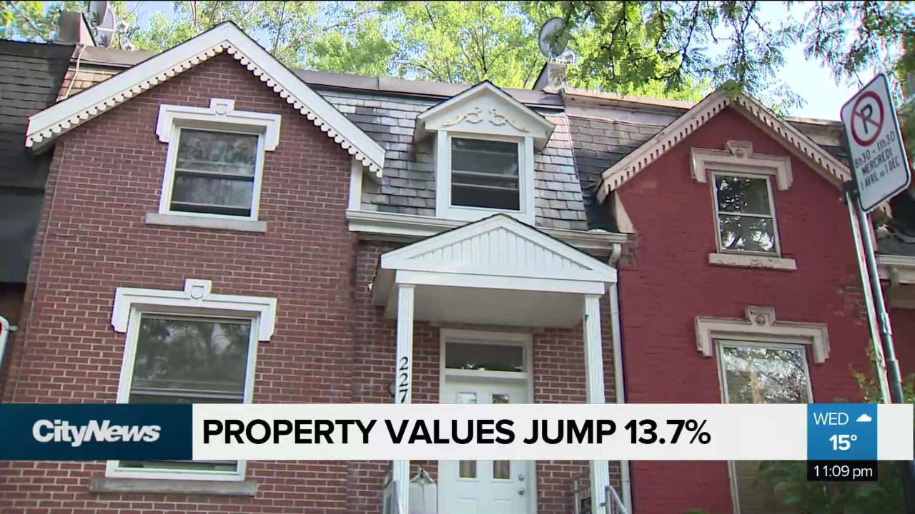 Montreal property values jump 13.7, homeowners worried