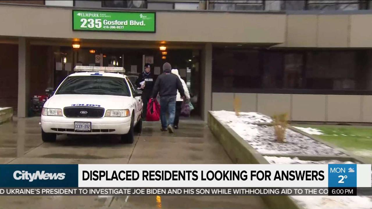 Residents displaced by North York fire seek answers - CityNews