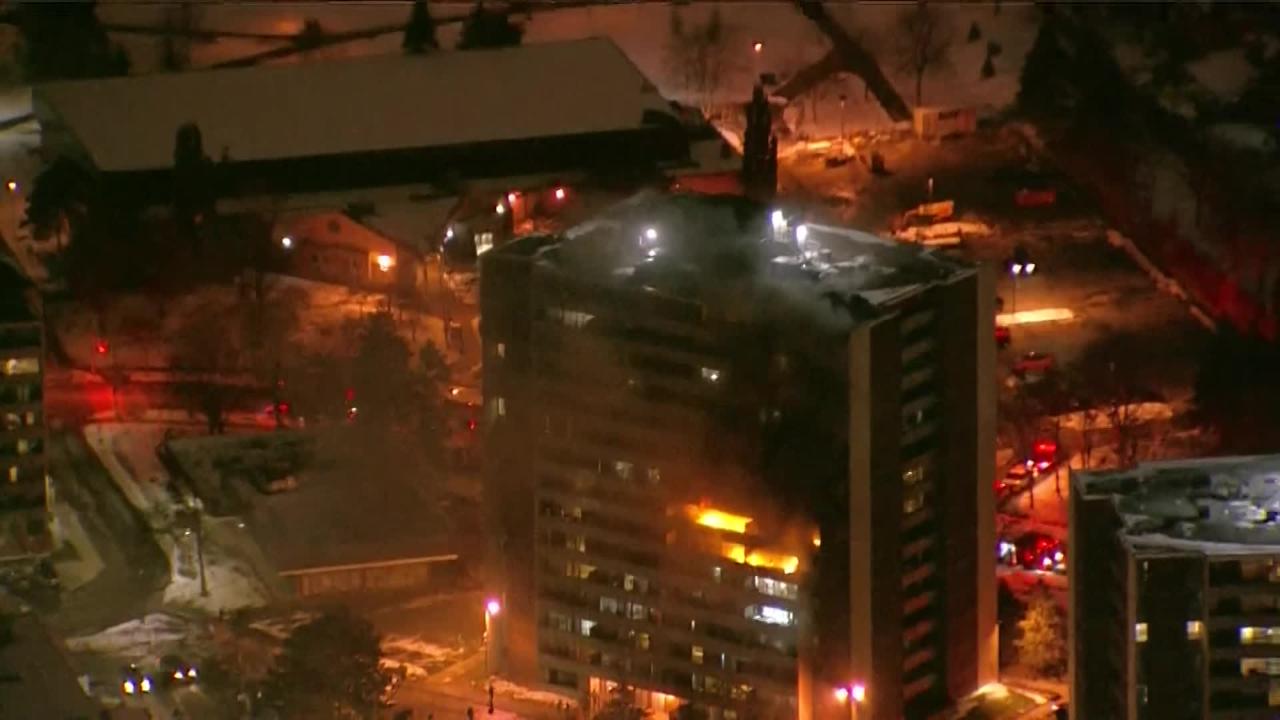 WATCHING NOW RAW: Five-alarm fire erupts at North York building - CityNews