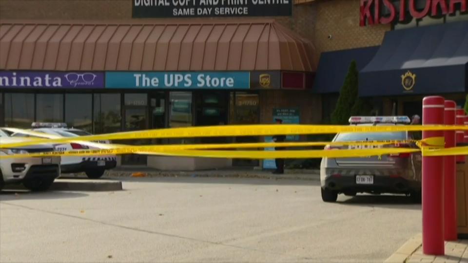 Man shot while standing outside Etobicoke store: witness - CityNews