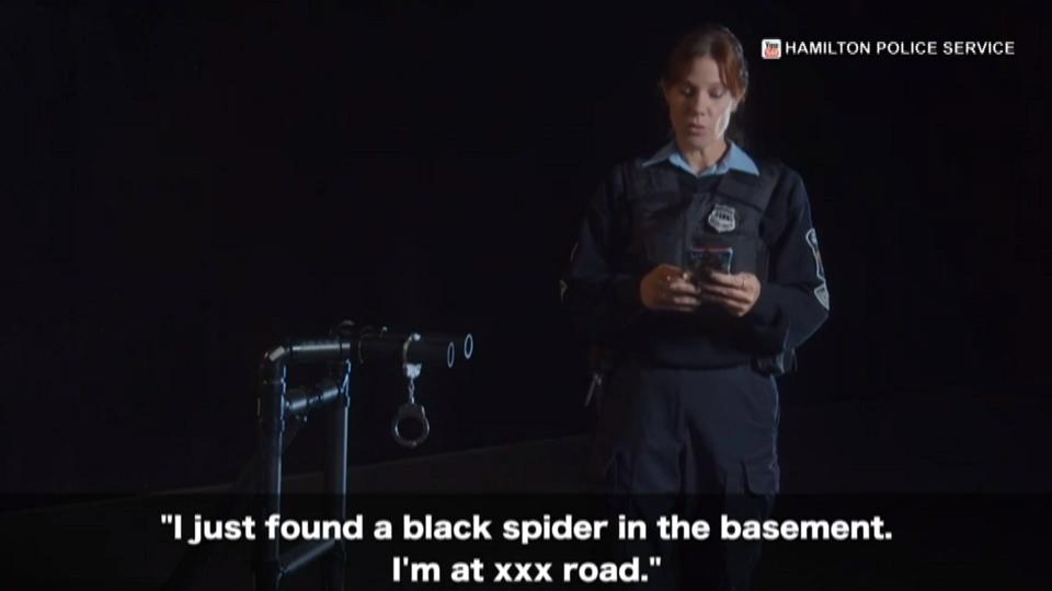 Hamilton 911 police 10 \u2018I found black spider:\u2019 calls release top a  non-emergency just