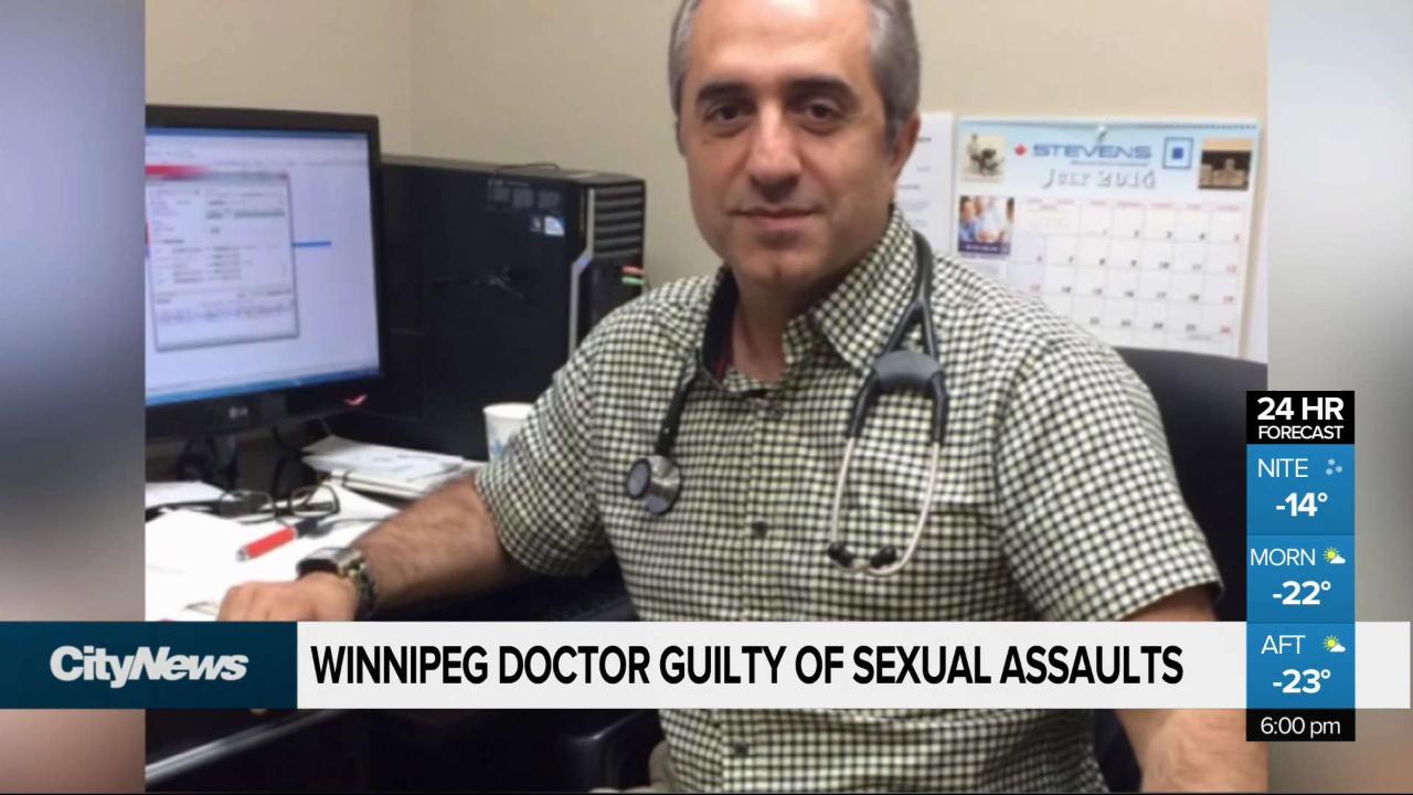 Winnipeg Doctor Guilty Of Multiple Sexual Assaults