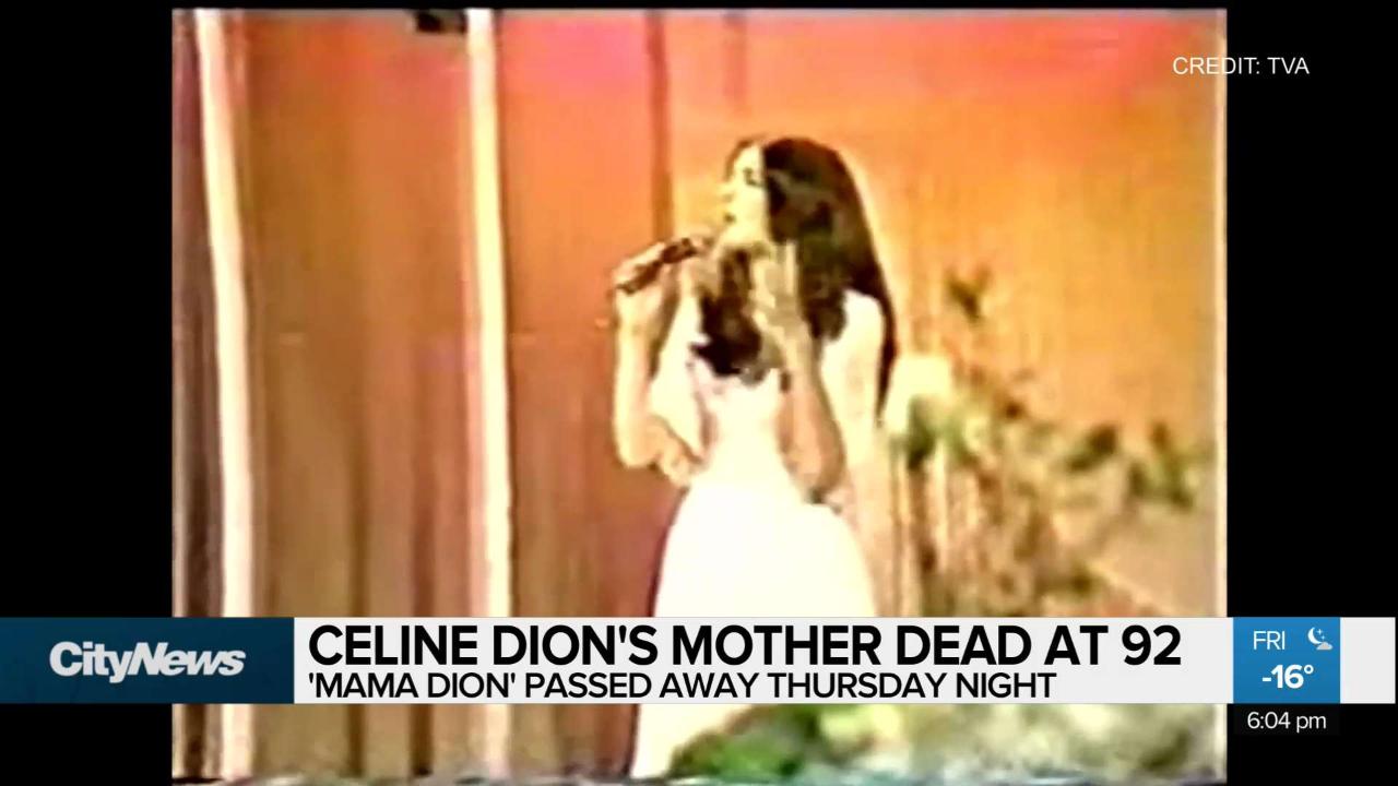 Mama Dion” dies at 92 Mama Dion” dies at 92