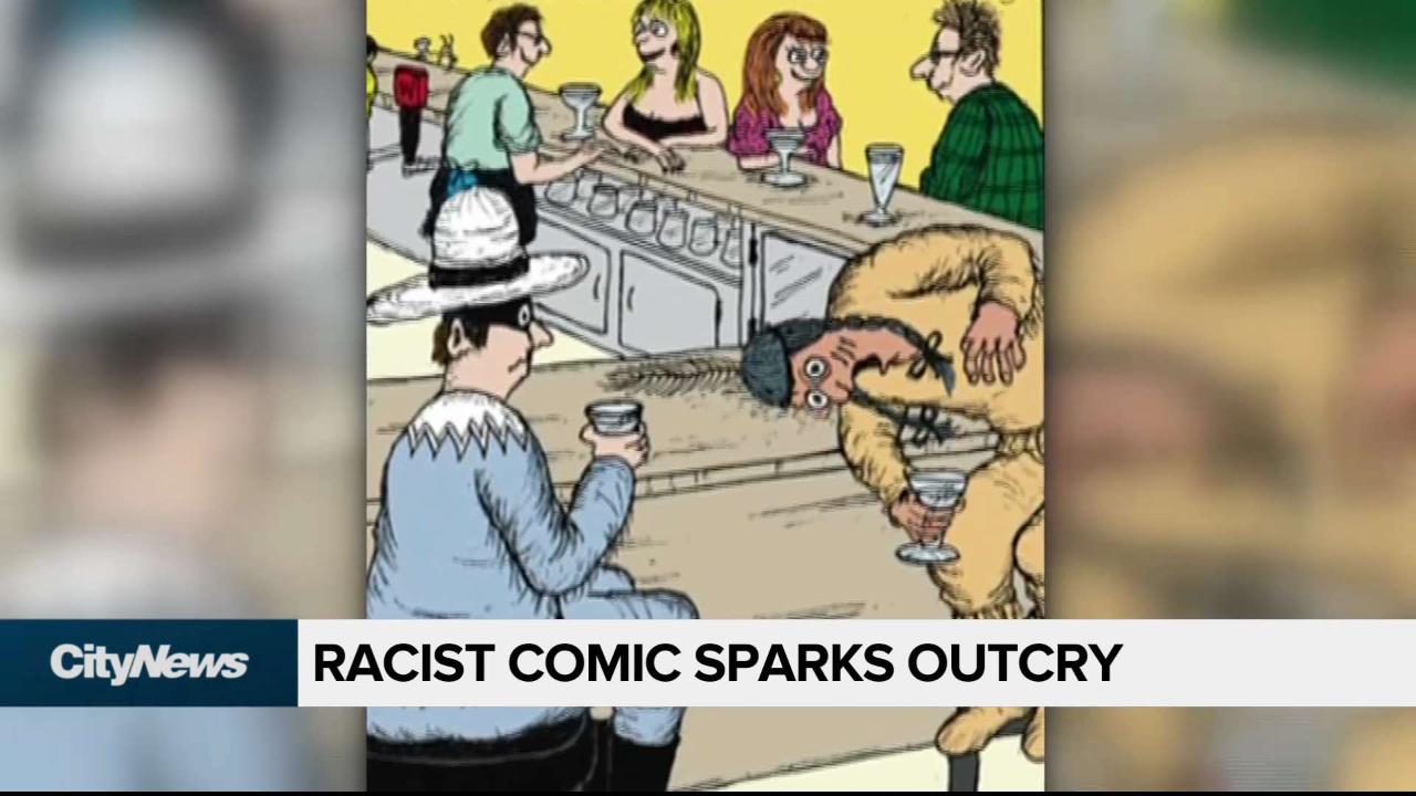 racist cartoon