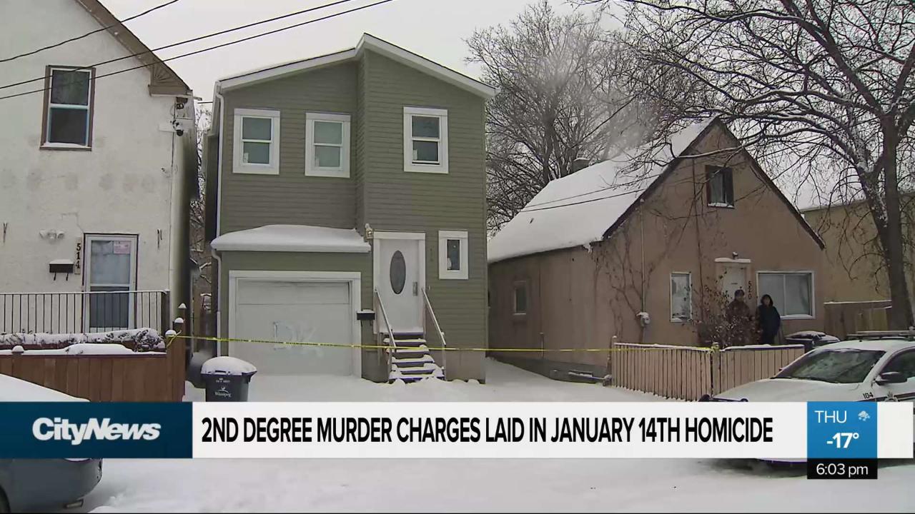 2nd degree murder charges laid in Jan 14th homicide