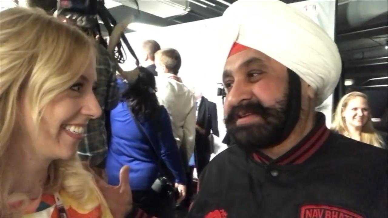 Raptors Superfan Nav Bhatia 'in awe' of the team's epic journey to