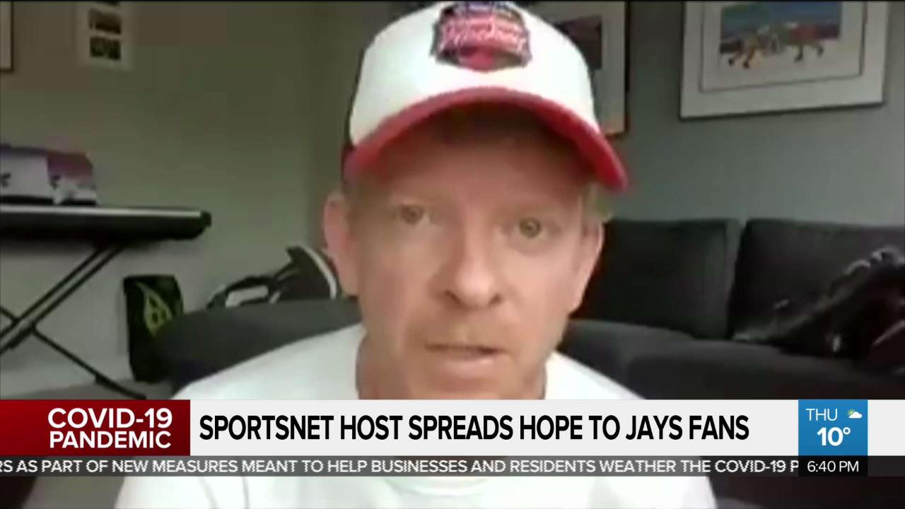 Sportsnet Host Spreads Hope To Jays Fans