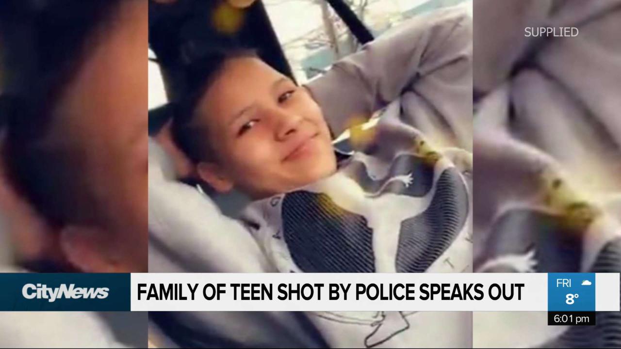 Family of teen shot by police speaks out