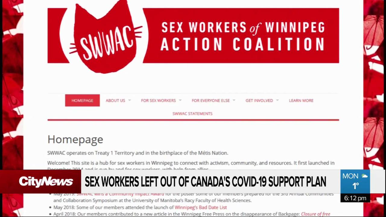 Sex workers left out of Canada’s COVID-19 support plan 