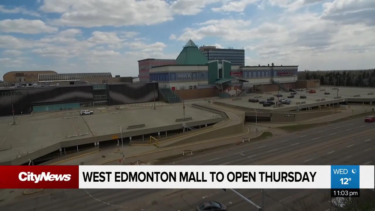 West Edmonton Mall To Open Thursday