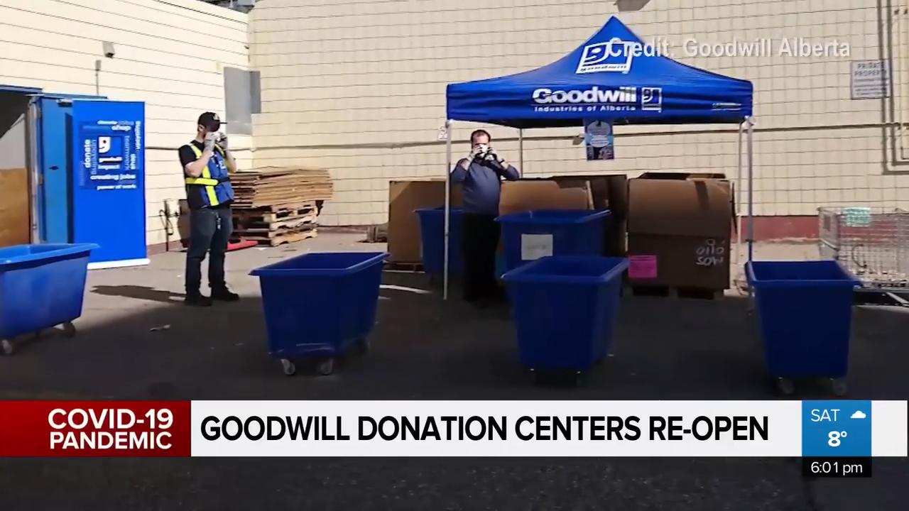 Edmonton’s Goodwill Donation Centers reopen this weekend CityNews